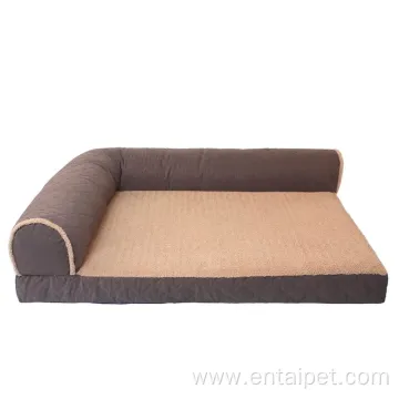 Wholesale Custom Soft Plush Cushion Sofa Pet Bed